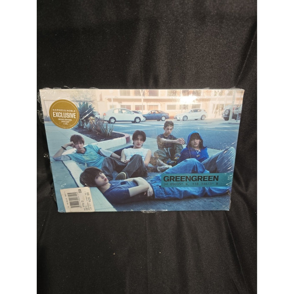 CORTIS GREENGREEN STREET Ver. 2nd EP Album K-Pop CD Sealed B&N Exclusive